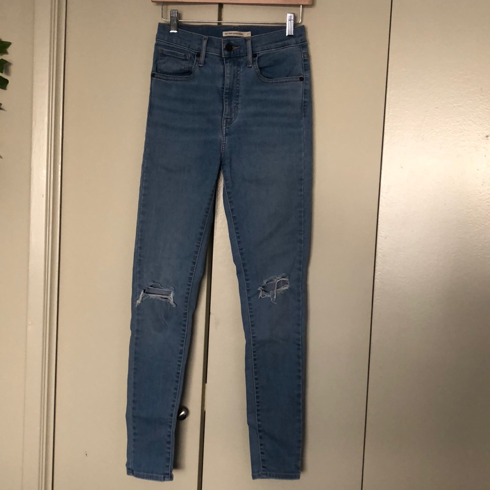 Levi’s mile high super skinny jeans